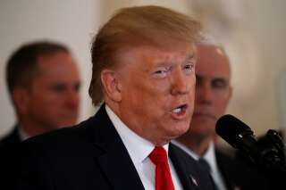 Donald Trump a donné une courte conférence de presse à la Maison Blanche après les représailles iraniennes sur des bases militaires américaines en Irak.