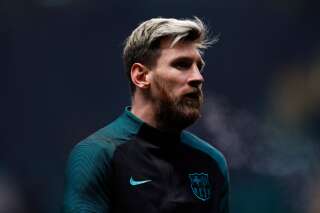 Lionel Messi n'est plus blond platine