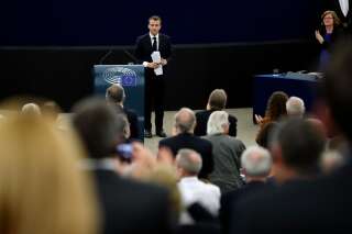 Emmanuel Macron au Parlement européen, un avant-goût de débat présidentiel