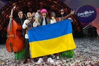 Kalush Orchestra, les Ukrainiens vainqueurs de l'Eurovision 2022.