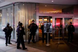 Deux femmes ont été blessées au couteau au MoMA, le musée d'art moderne de New York, le 12 mars 2022.