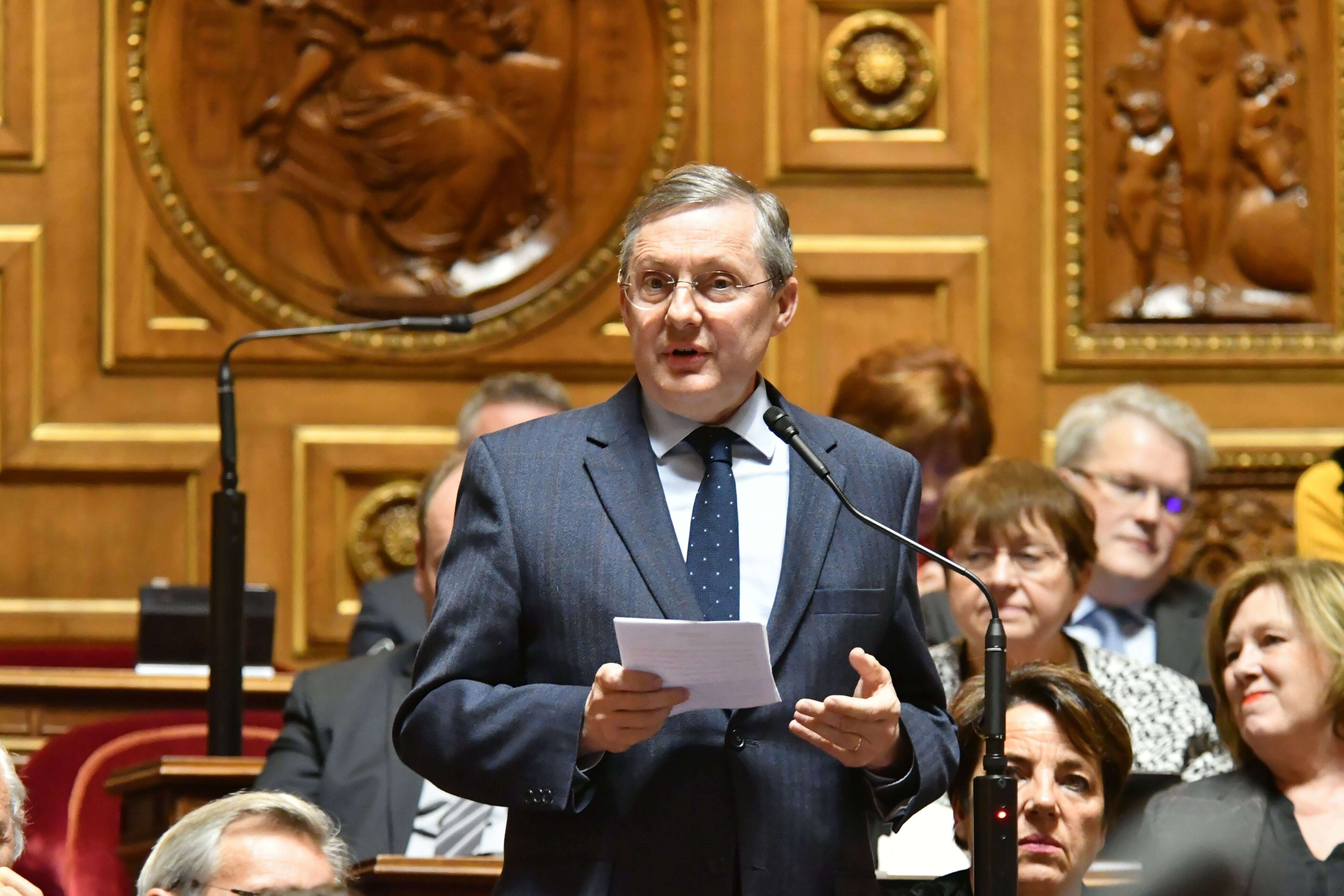 Le sénateur LR Philippe Bas, président de la commission des Lois du Sénat.