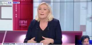Si elle était présidente de la République, Marine Le Pen laisserait les Français fêter Noël en famille (et aller à la messe).