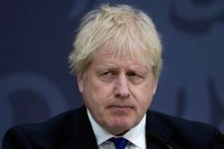 Boris Johnson interdit d'entrée en Russie (Boris Johnson le 14 avril 2022. AP Photo/Matt Dunham, Pool)