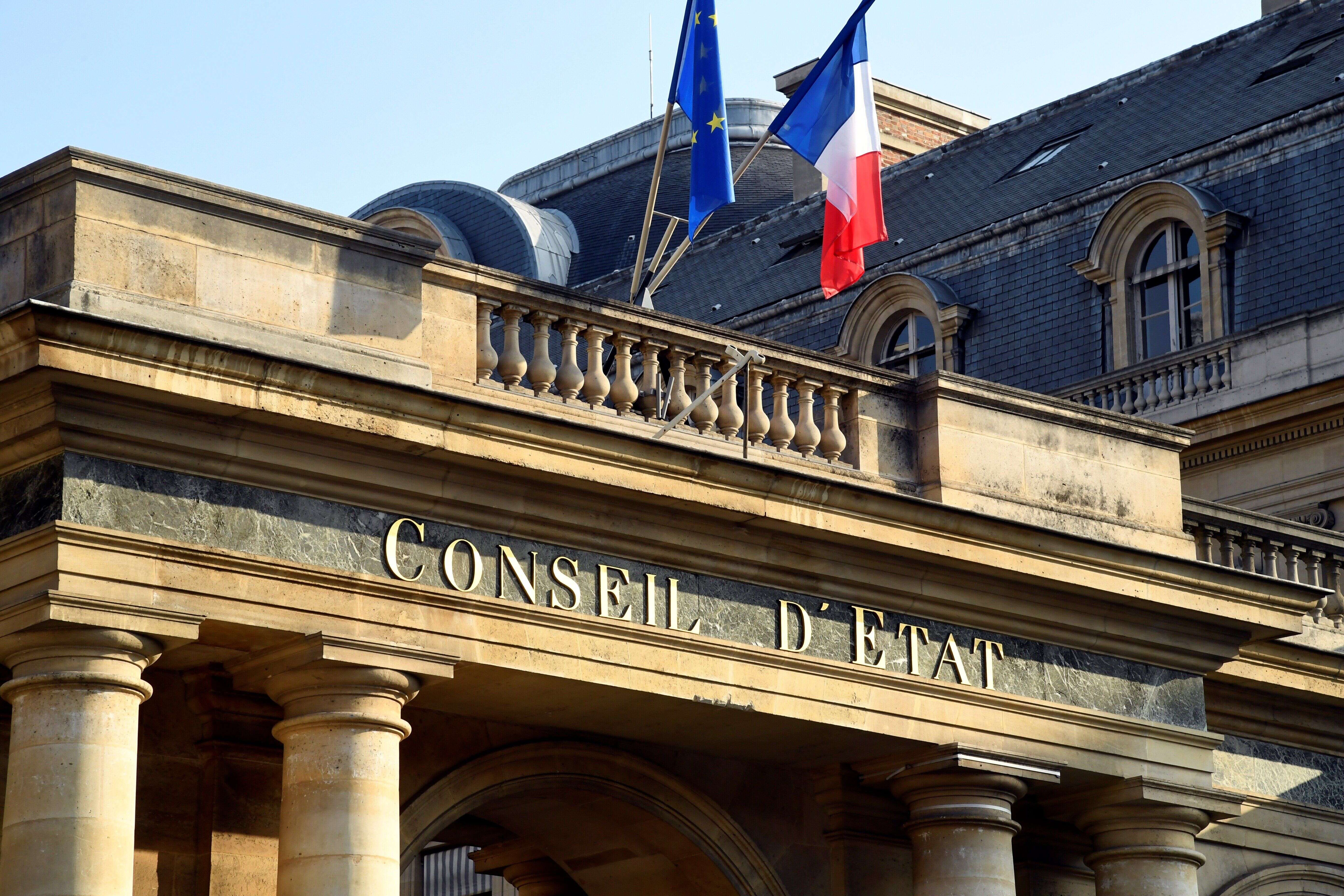 Le Conseil d'État à Paris.