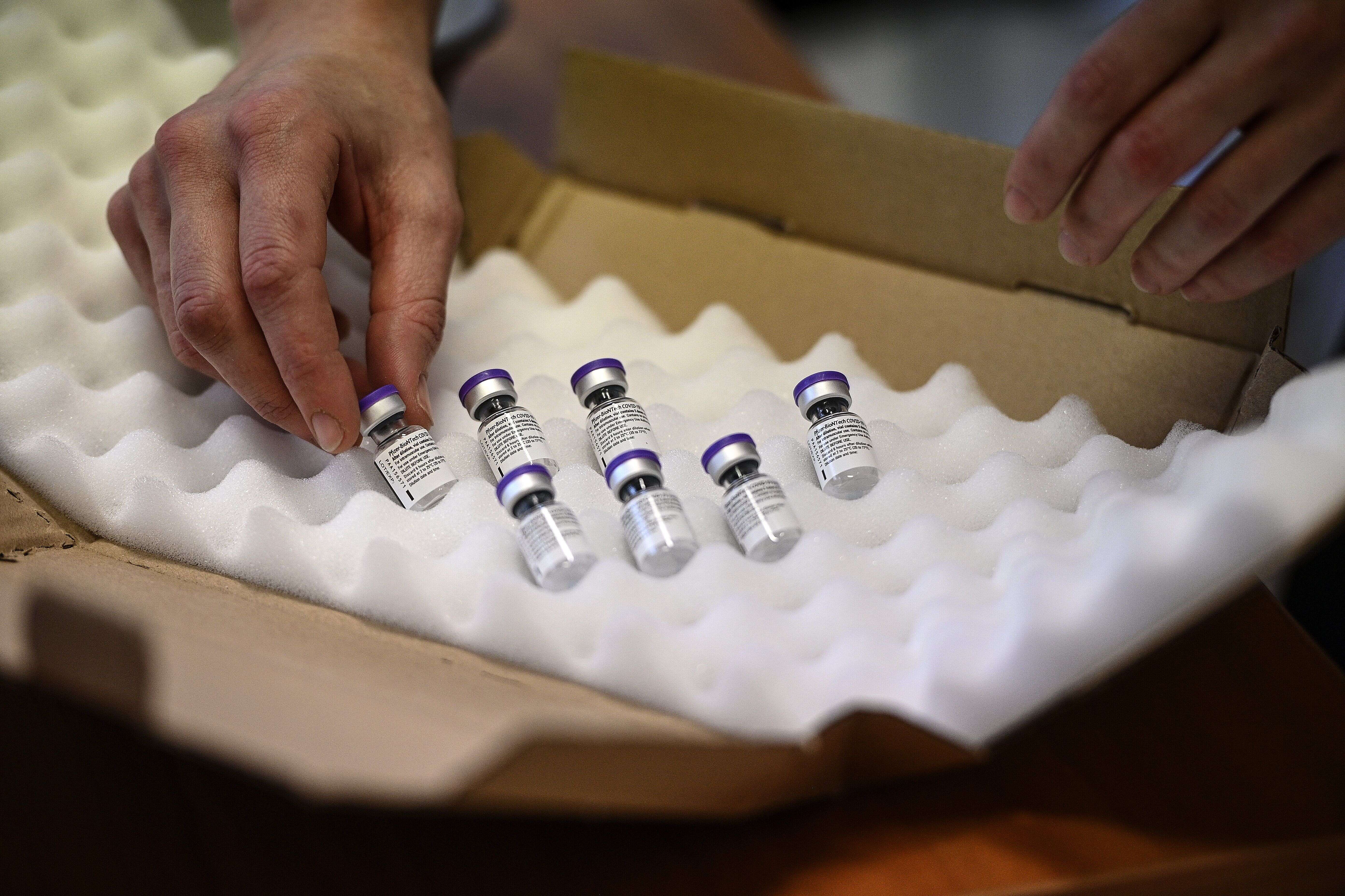Matignon a évoqué des pertes de 25 à 30% de vaccins anti-Covid-19 Pfizer/BioNtech