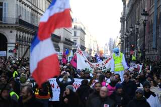 Grève du 5 février: la manifestation à Paris rassemble 18.000 personnes, selon la préfecture