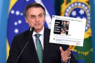 Jair Bolsonaro s'amuse d'un commentaire offensant sur Brigitte Macron sur Facebook