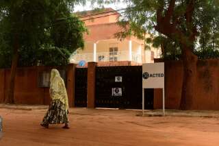 Le bureau de l'ONG ACTED à Niamey au Niger, le 10 août 2020.