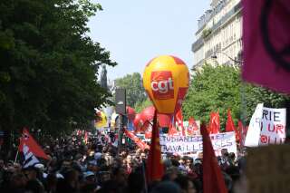 La manifestation du 1e mai 2022 à Paris.