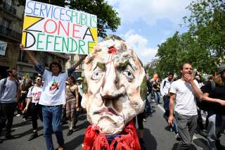 Grève du 22 mai: 16.400 personnes manifestent à Paris pour défendre les services publics