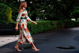 Les clins d'œil vestimentaires de Melania Trump au Royaume-Uni