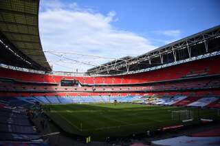 Le stade Wembley, à Londres (ici photographié en juillet 2020) sera le théâtre des principales affiches de l'Euro de football déplacé à l'été 2021 à cause de la pandémie de covid-19.