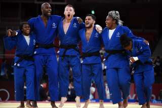 JO de Tokyo: L'équipe de France de judo remporte l'or olympique