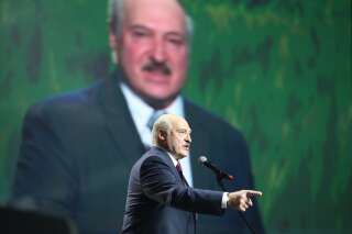 Alexandre Loukachenko, ici à Minsk en Biélorussie, le 17 septembre 2020.