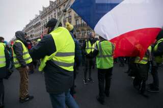 Des gilets jaunes manifestant en France (photo d'illustration).