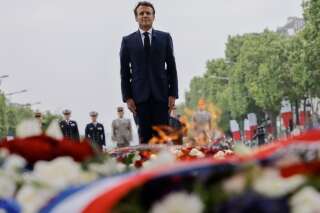 8-Mai 1945: Emmanuel Macron commémore la fin de la Seconde guerre mondiale