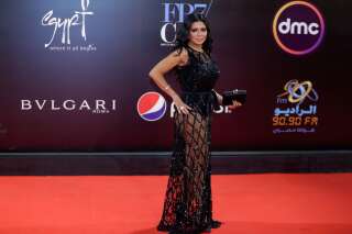 L'actrice Rania Youssef poursuivie en Égypte pour avoir porté cette robe transparente