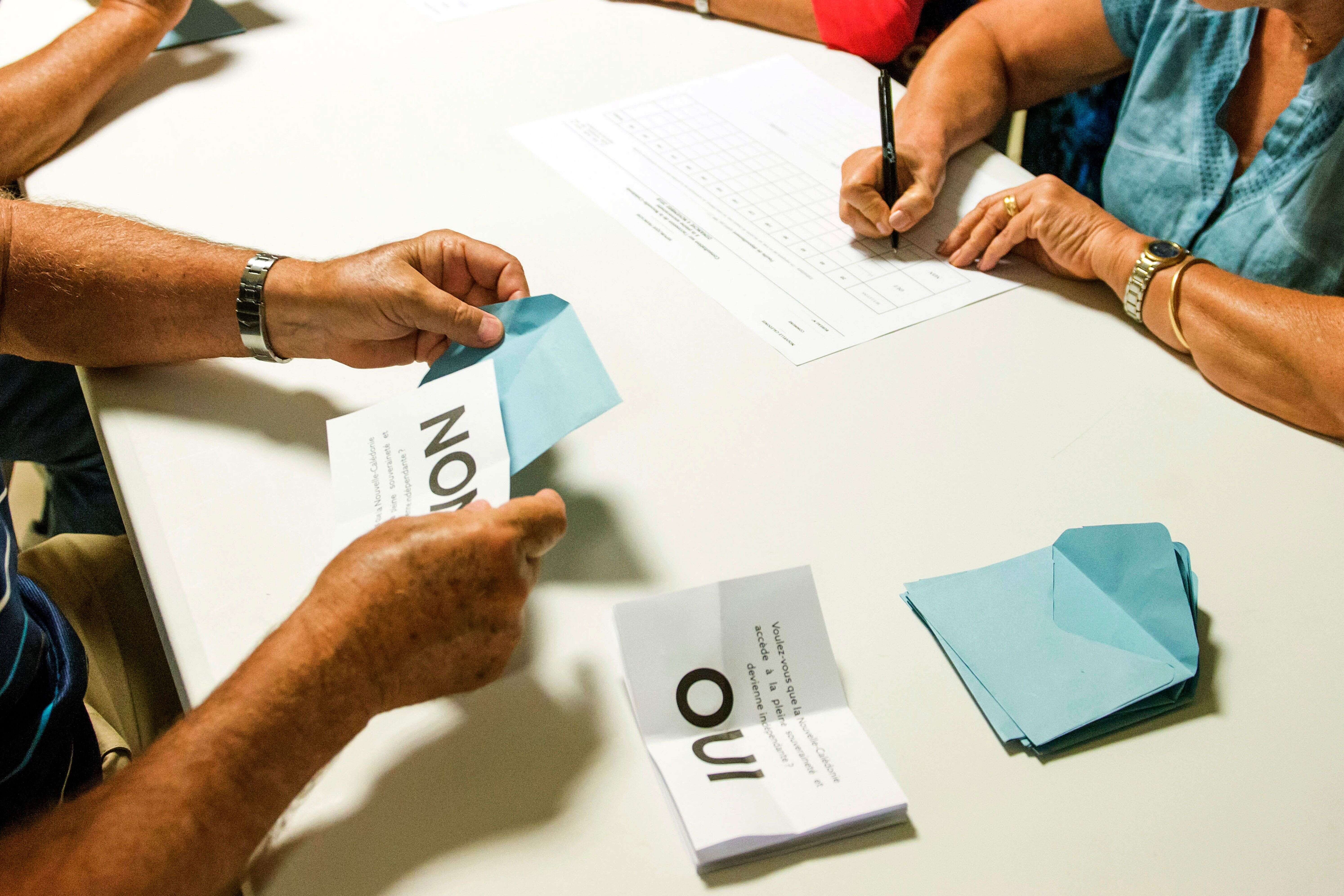 En novembre 2018, la Nouvelle-Calédonie avait déjà voté sur son indépendance, dans un premier référendum où le 