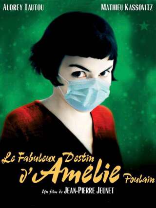 Amélie Poulain avec un masque.