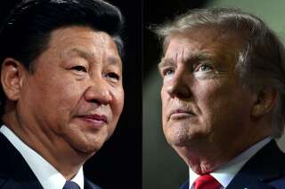 En colère contre la Chine, Trump menace de supprimer les avantages commerciaux de Hong Kong (photo d'illustrationn de Donald Trump à droite et le président chinois Xi Jinping à gauche)