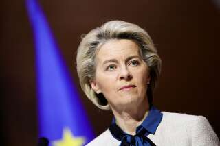 Ukraine: comment l'UE veut durcir ses sanctions contre la Russie (Ursula von der Leyen au Sommet de Versailles le 11 mars 2022 par REUTERS/Sarah Meyssonnier)