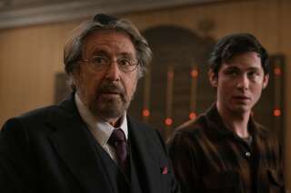 Al Pacino (Meyer Offerman) et Logan Lerman (Jonah) en chasseurs de nazis dans la série 