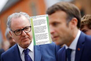 Législatives: Ce SMS agacé de Ferrand qui ne voit pas assez Macron sur les affiches