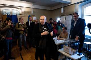 Gérard Collomb vote au premier tour des municipales 2020