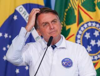 Jair Bolsonaro, ici à Brasilia au Brésil, le 12 janvier 2021.