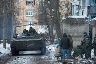 Comment l’armée russe a progressé en Ukraine depuis 18 jours, le point sur la situation (photo du 11 mars 2022 à Donetsk)
