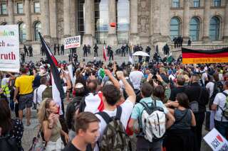 Des manifestants ont tenté de prendre d'assaut le parlement allemand.