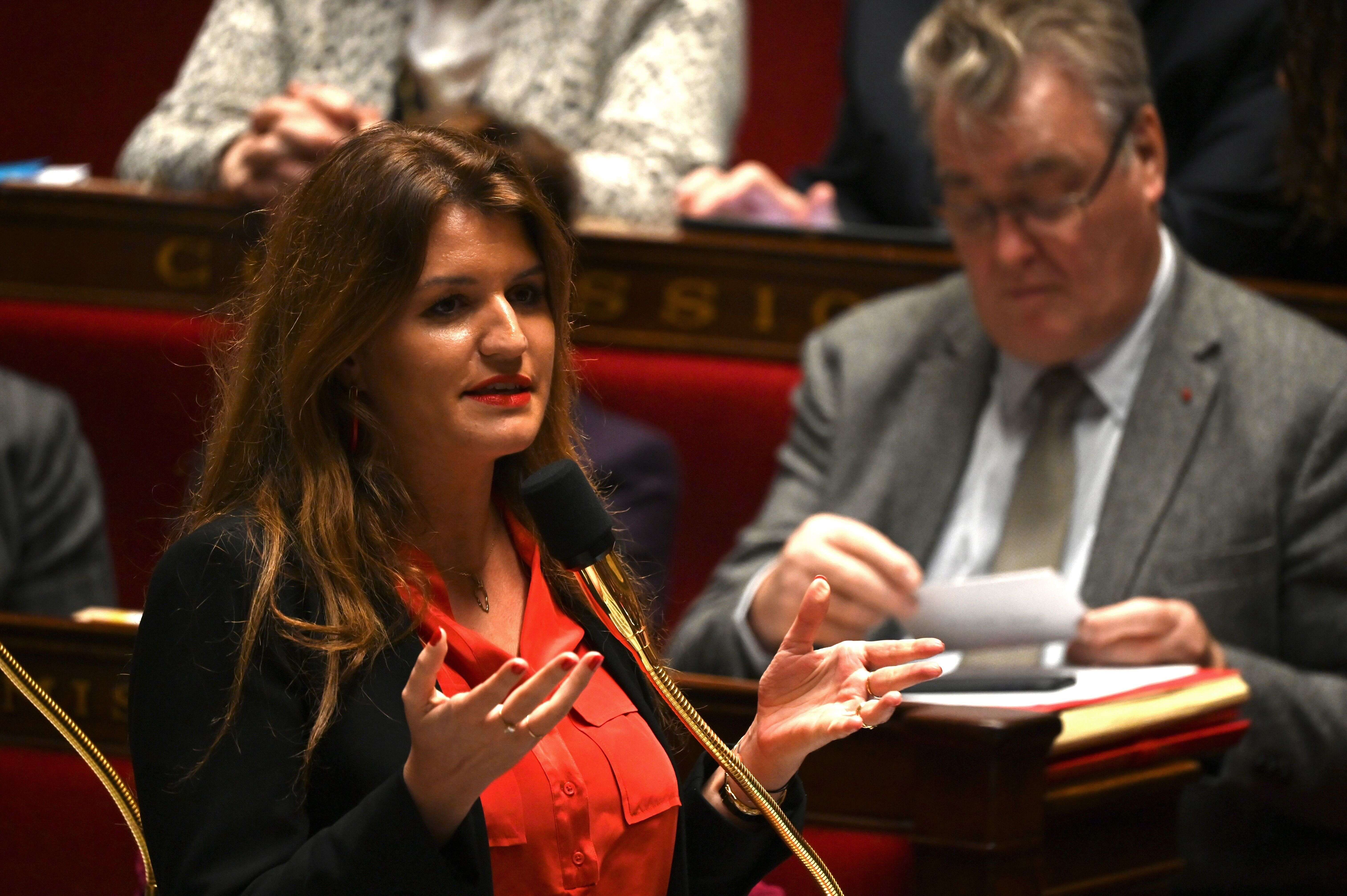 Marlène Schiappa à l'Assemblée nationale au mois de novembre (illustration)