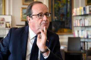 Francois Hollande lors d'un entretien à son bureau avec l'AFP (illustration)
