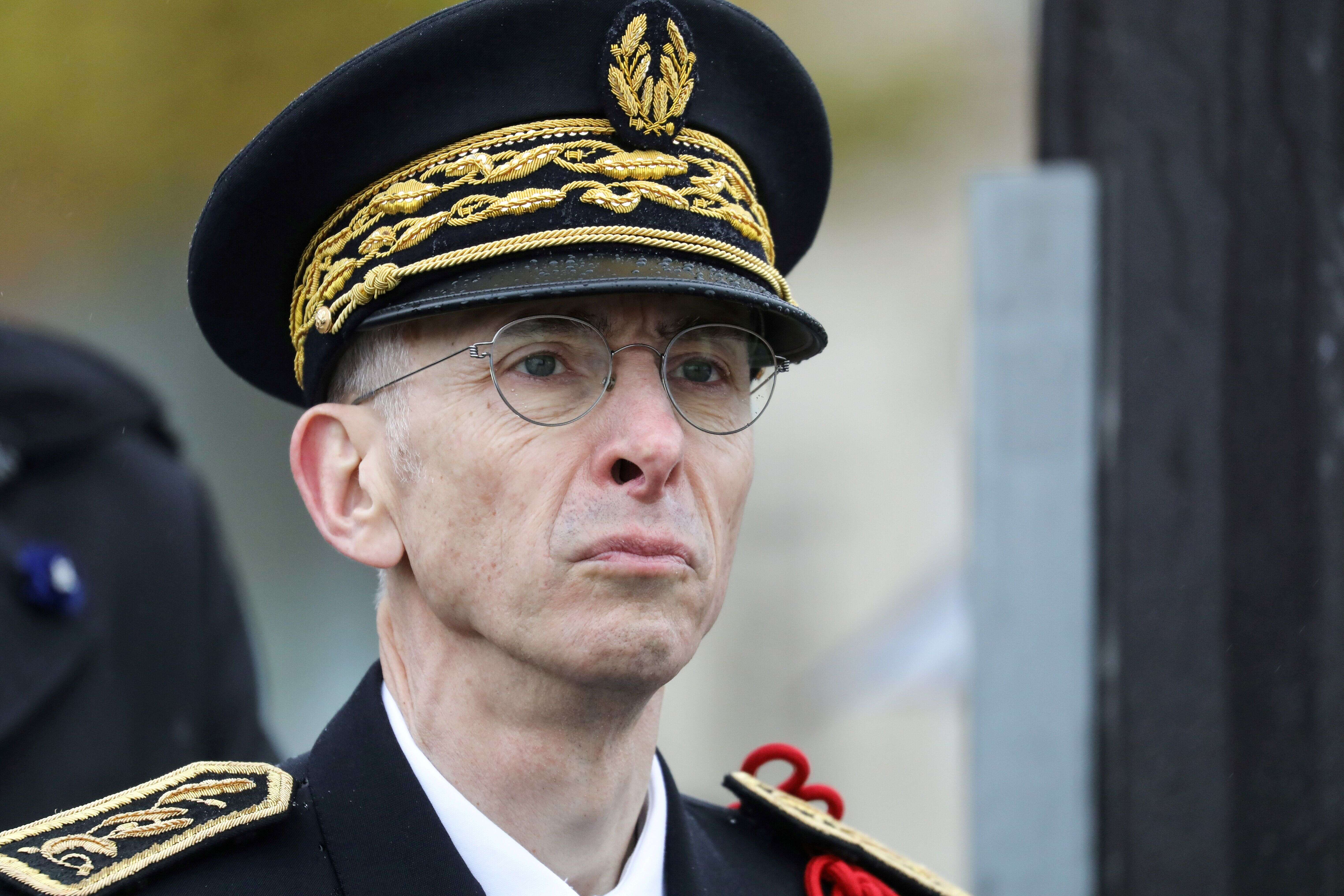 Le préfet de police de Paris Didier Lallement lors des commémorations du 11 novembre.