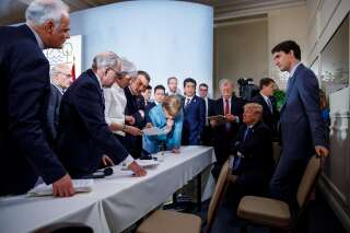 G7: Ces 5 photos résument parfaitement la fracture avec Trump lors du sommet