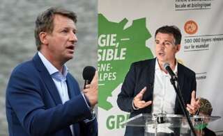 Yannick Jadot et Eric Piolle, candidats à la primaire écologiste
