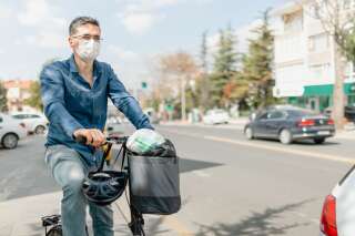 Les vélos et joggeurs concernés par le masque obligatoire en Île-de-France