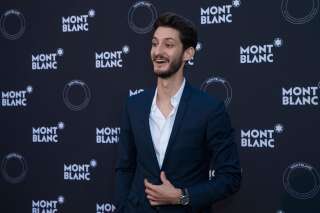 Pierre Niney à Cannes en 2018 à l'occasion du Dîner Mont Blanc.