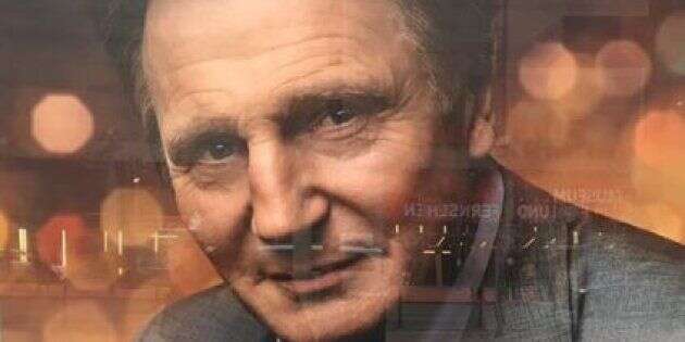 Liam Neeson apparaît dans une publicité pour la chaîne allemande ZDF (Berlin, Allemagne le 7 février 2019)