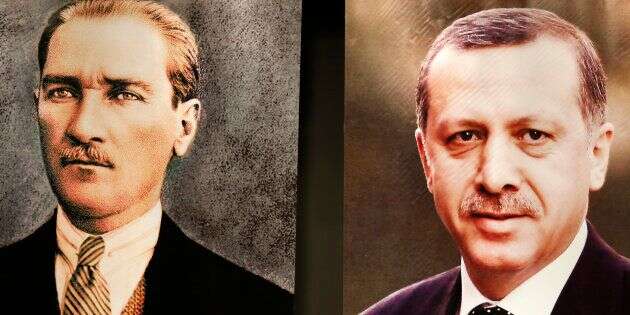 Erdogan se rêve en Atatürk, icône intouchable en Turquie (et symbole... de ses opposants)