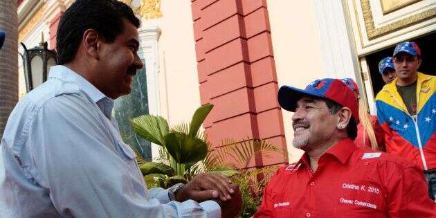 Venezuela: Maradona s'offre comme