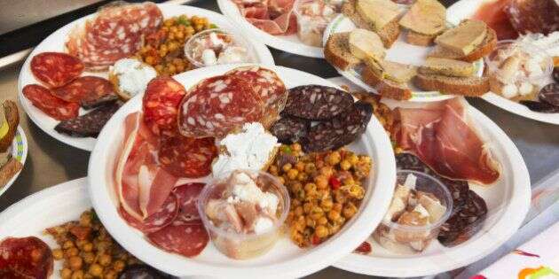 Sliced Meats, Carcassonne, Aude, Languedoc-Roussillon, France