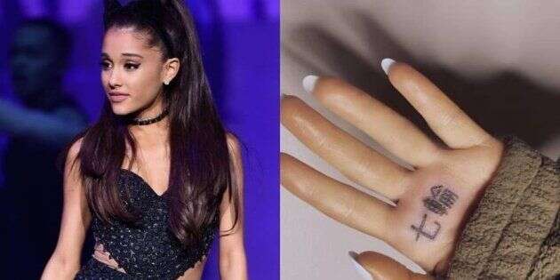 Ariana Grande a eu un petit problème avec son dernier tatouage.
