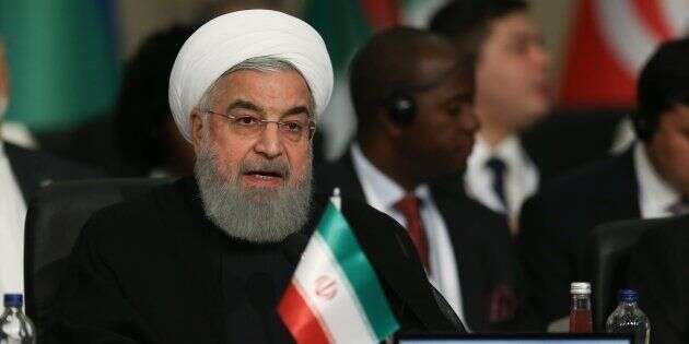 Nucléaire: l'Iran va augmenter sa capacité à enrichir l'uranium   (photo: le président Hassan Rohani à Istanbul le 18 mai)