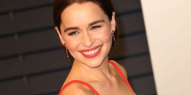 Emilia Clarke lors d'une soirée de gala, en février dernier à Los Angeles.