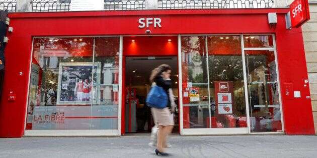 Un magasin parisien SFR en août 2016.