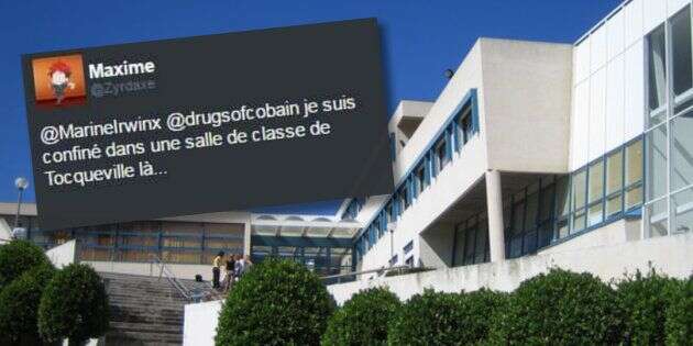 Fusillade au lycée Alexis de Tocqueville à Grasse: les élèves rassurent leurs proches sur Twitter
