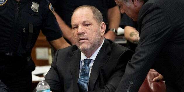 Harvey Weinstein devant le tribunal de New York le 11 octobre.