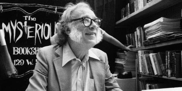 Isaac Asimov, deux mois après avoir publié ses prédictions pour 2019, en février 1984.